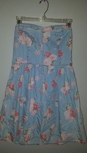 Jean floral dress